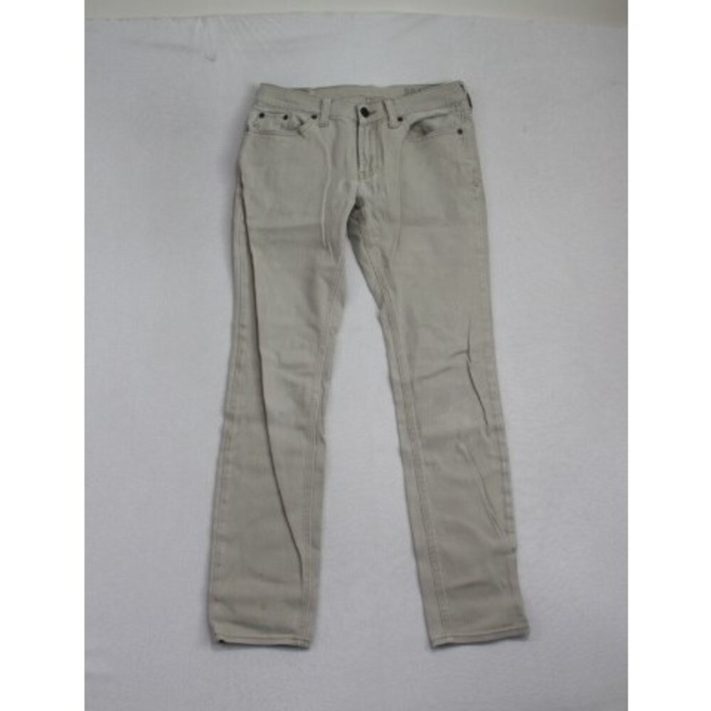 Bullhead Denim Pants Men 30x32 Tan Good Drakes Skinniest Fit Stretch Jeans